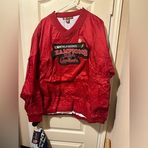 2011 World Series Champions St Louis Cardinals Pullover NWT